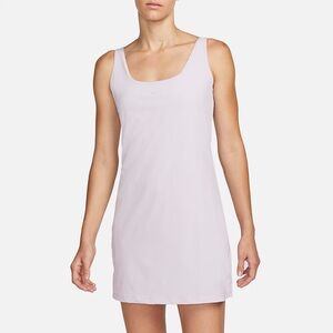 Nike Bliss Luxe Athletic Romper Dress Lavender